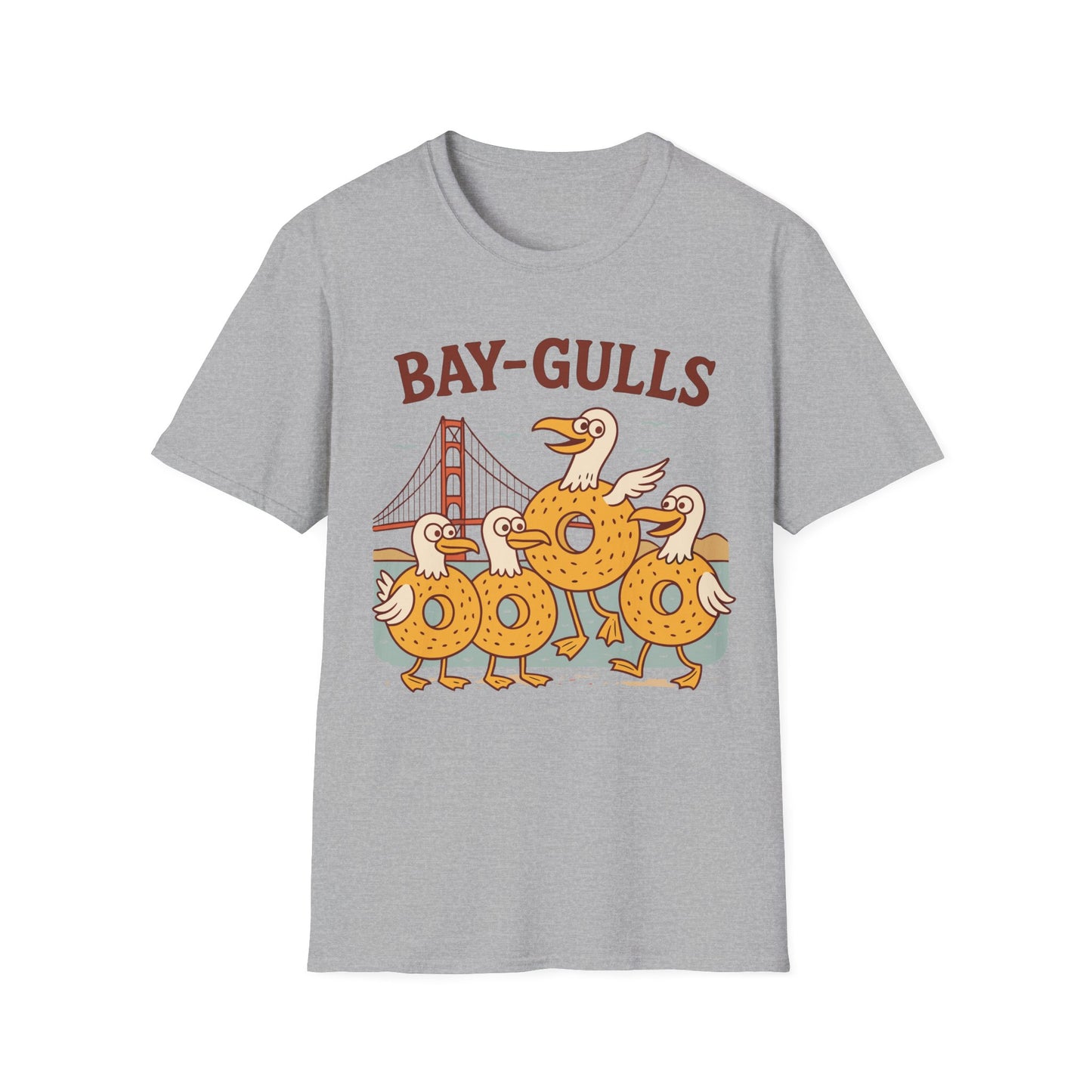 "Bay-Gulls" Dad Joke T-Shirt