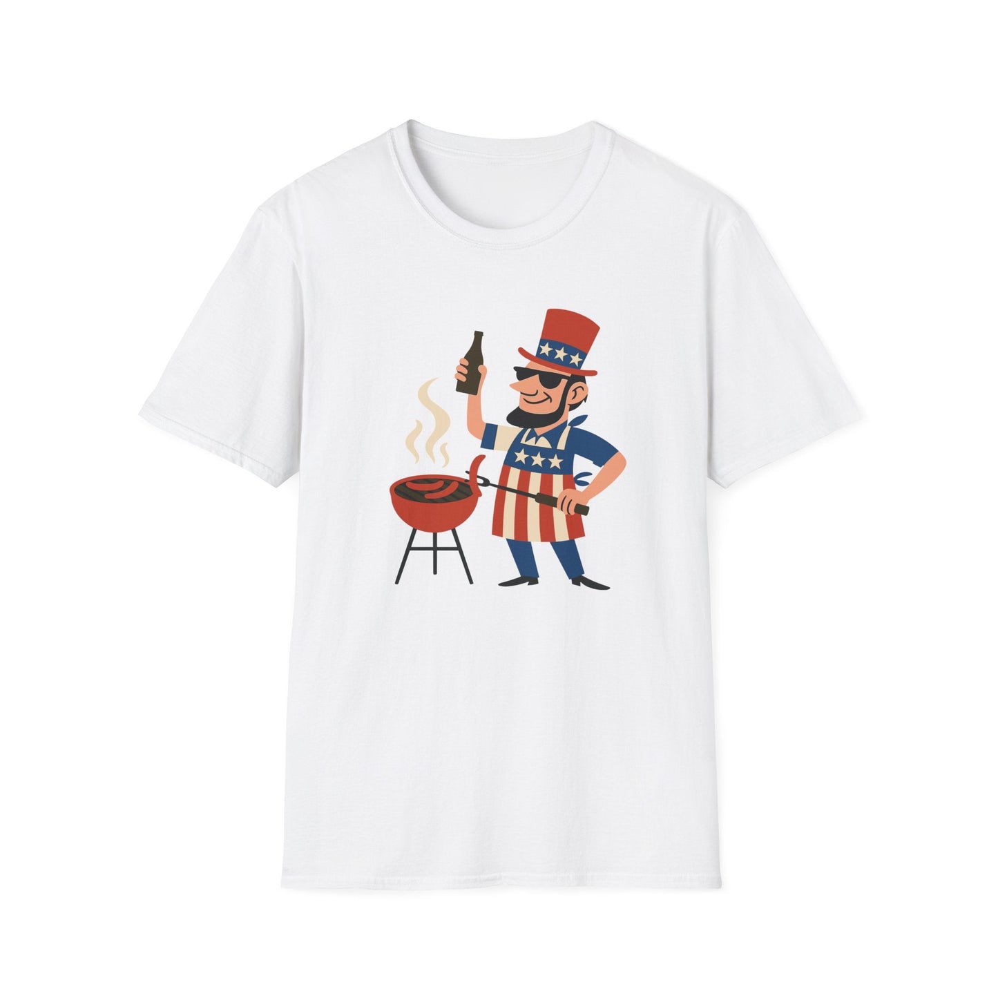 "Honest Abe: Grill and Chill" T-Shirt
