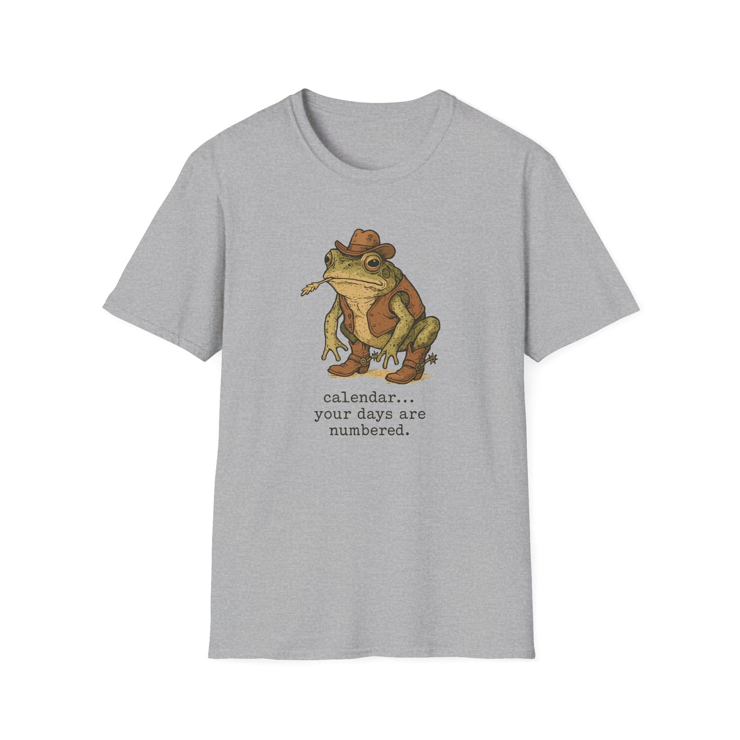 "Calendar, Your Days Are Numbered" Dad Joke T-Shirt