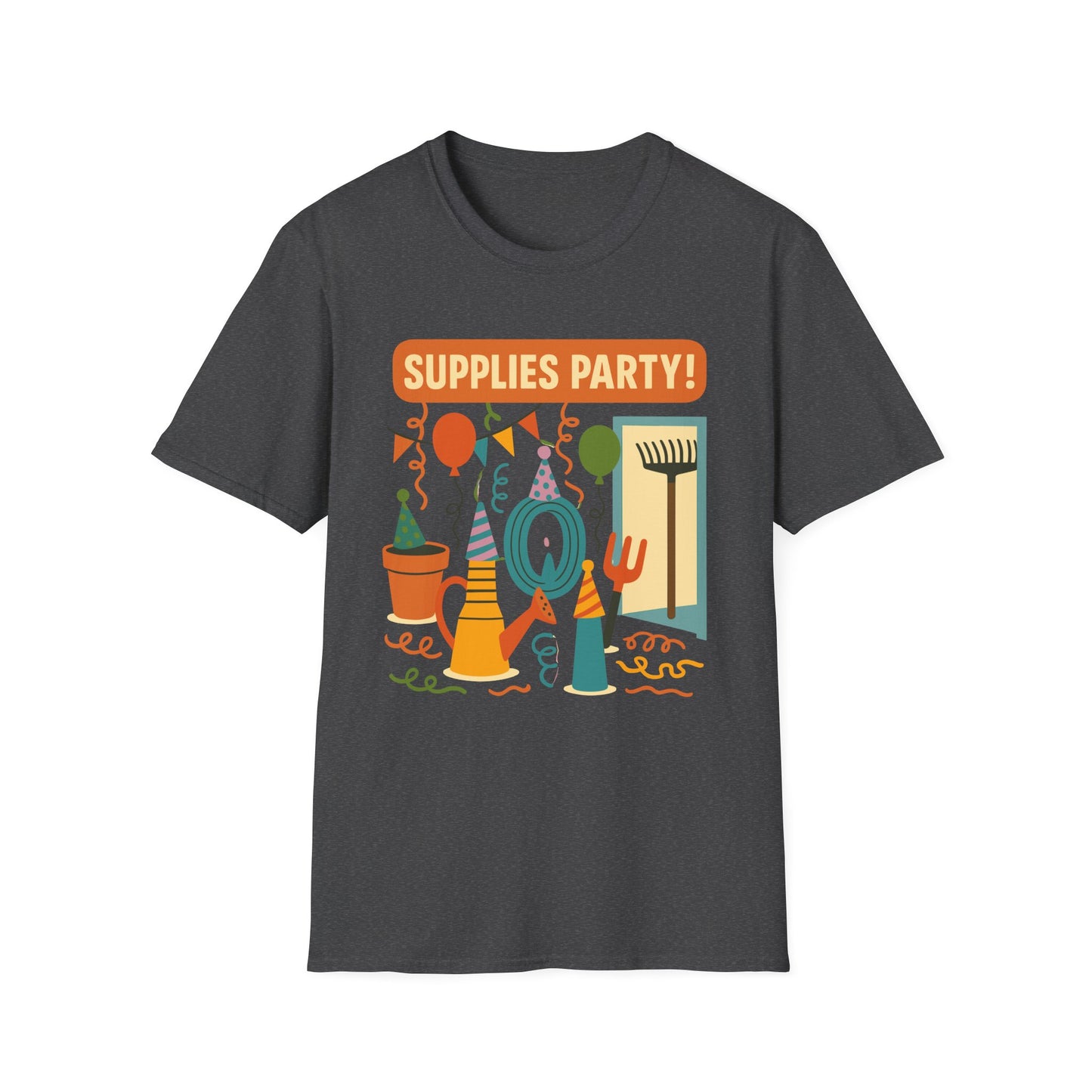 "Supplies Party!" Funny T-Shirt