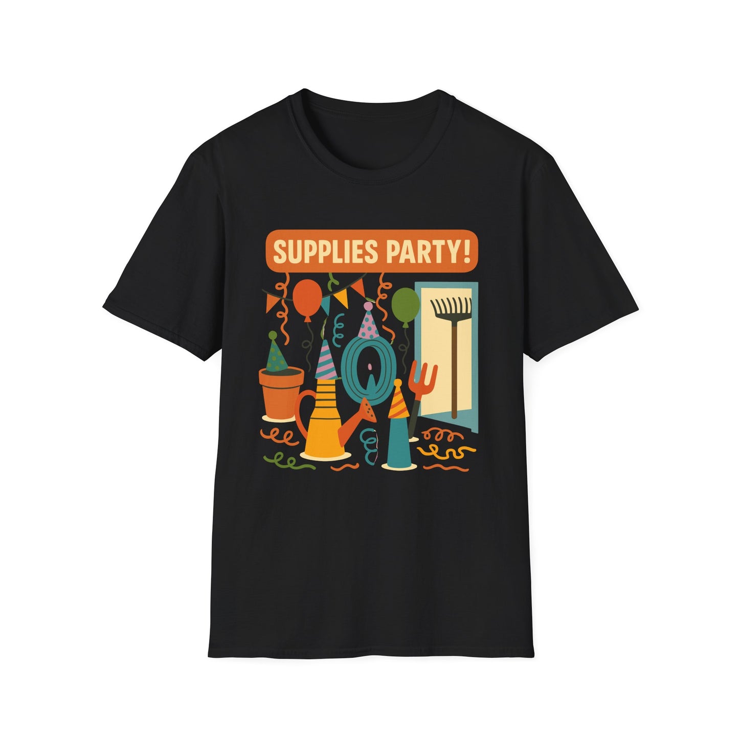 "Supplies Party!" Funny T-Shirt