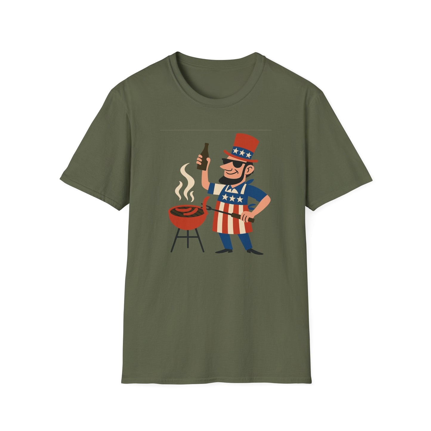 "Honest Abe: Grill and Chill" T-Shirt