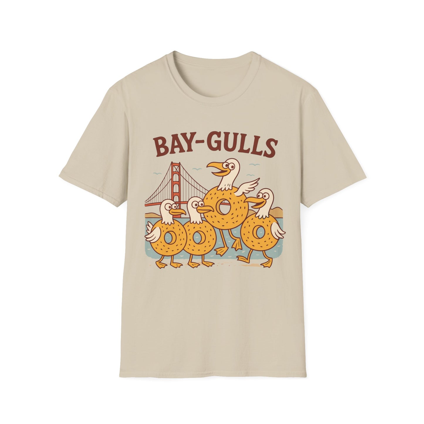"Bay-Gulls" Dad Joke T-Shirt