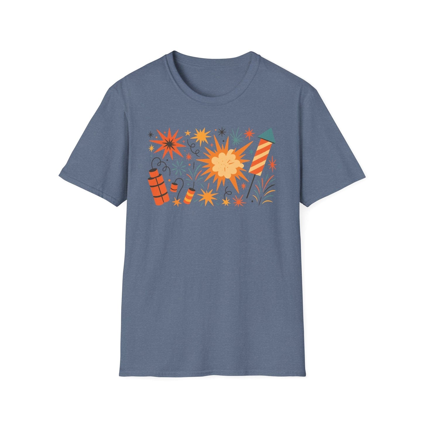 Festive Fireworks T-Shirt