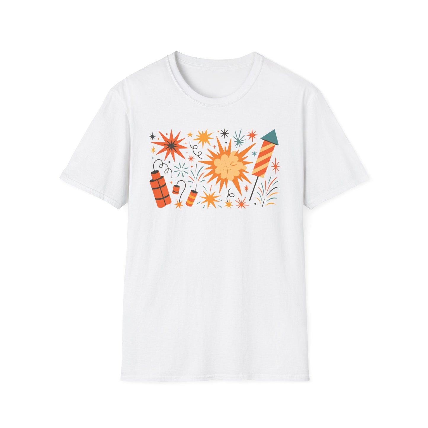 Festive Fireworks T-Shirt