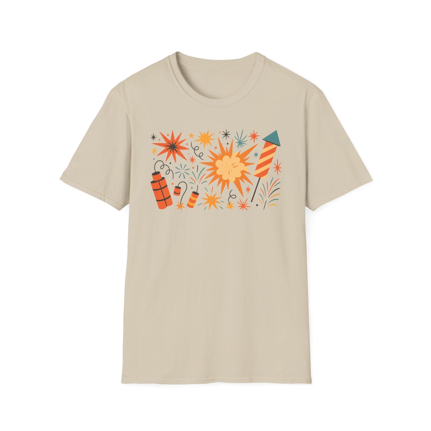 Festive Fireworks T-Shirt