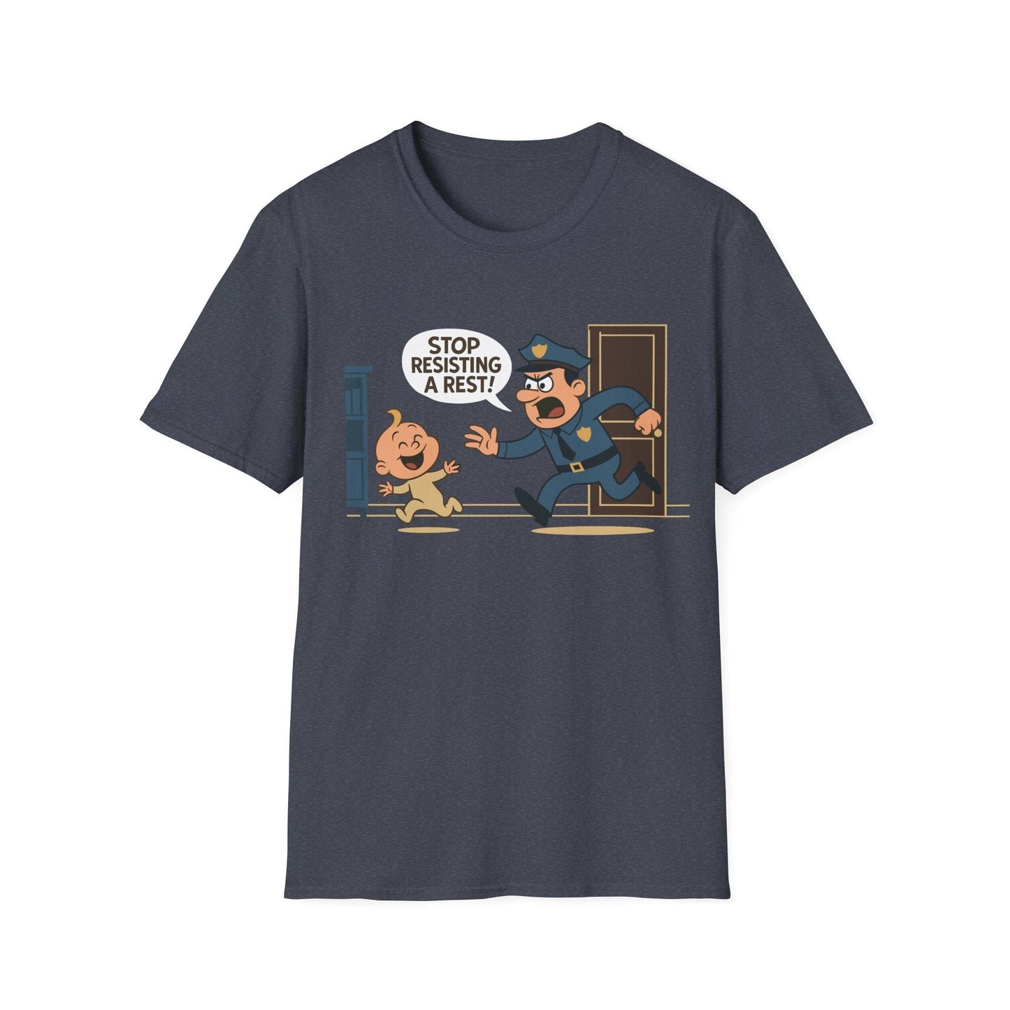 "Stop Resisting A Rest" - Dad Joke T-Shirt