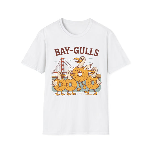 "Bay-Gulls" Dad Joke T-Shirt