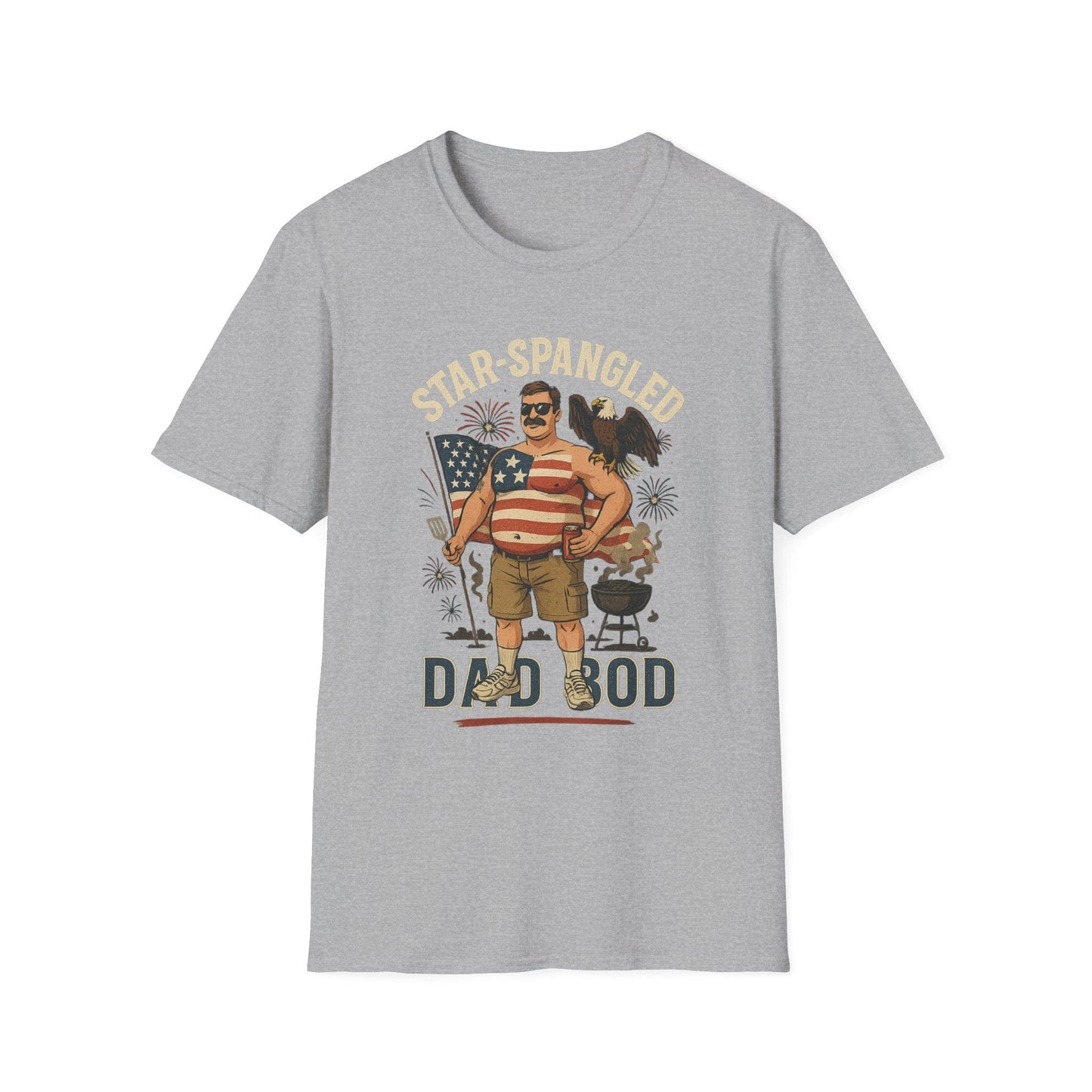 Patriotic Dad Bod T-Shirt