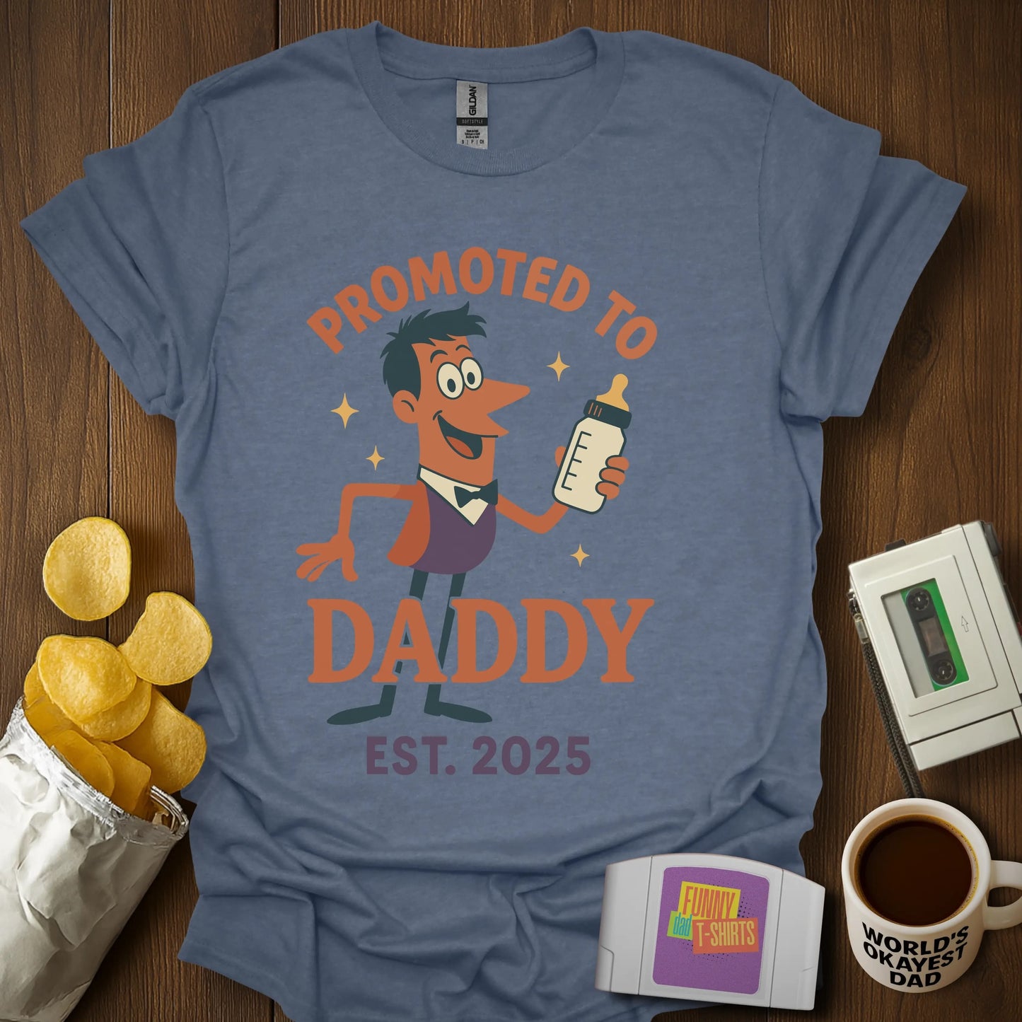 Promoted to Daddy T-Shirt