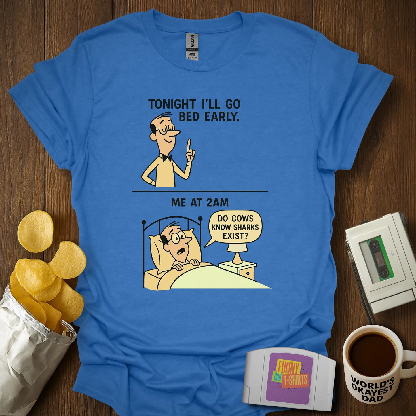 "Do Cows Know Sharks Exist?!" T-Shirt