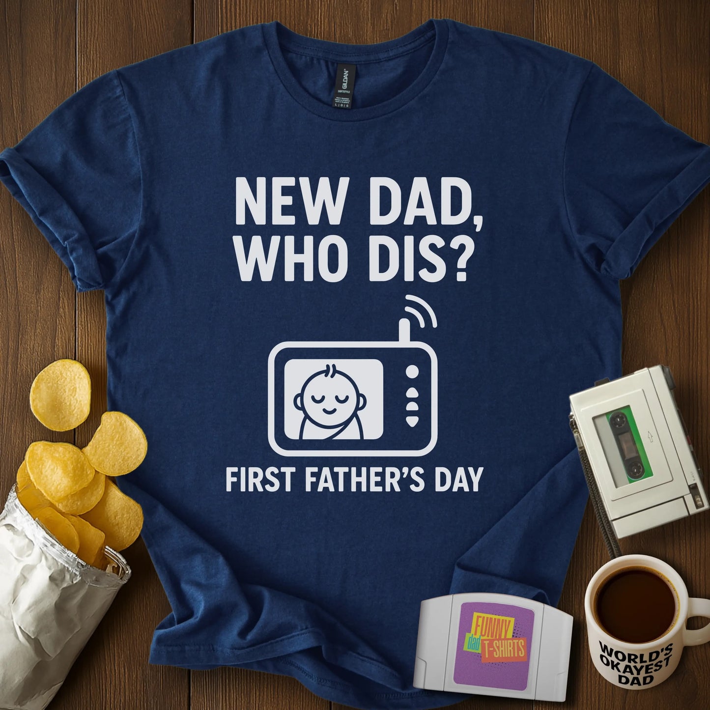 "New Dad, Who Dis?" Tee