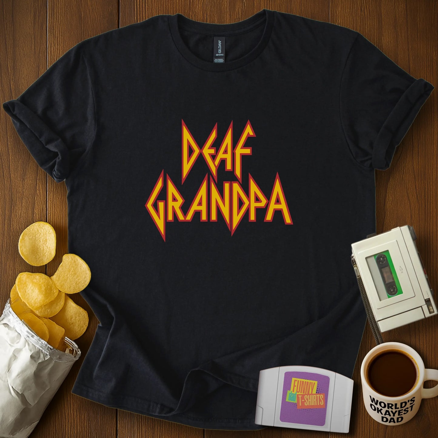 Deaf Grandpa Band Parody T-Shirt