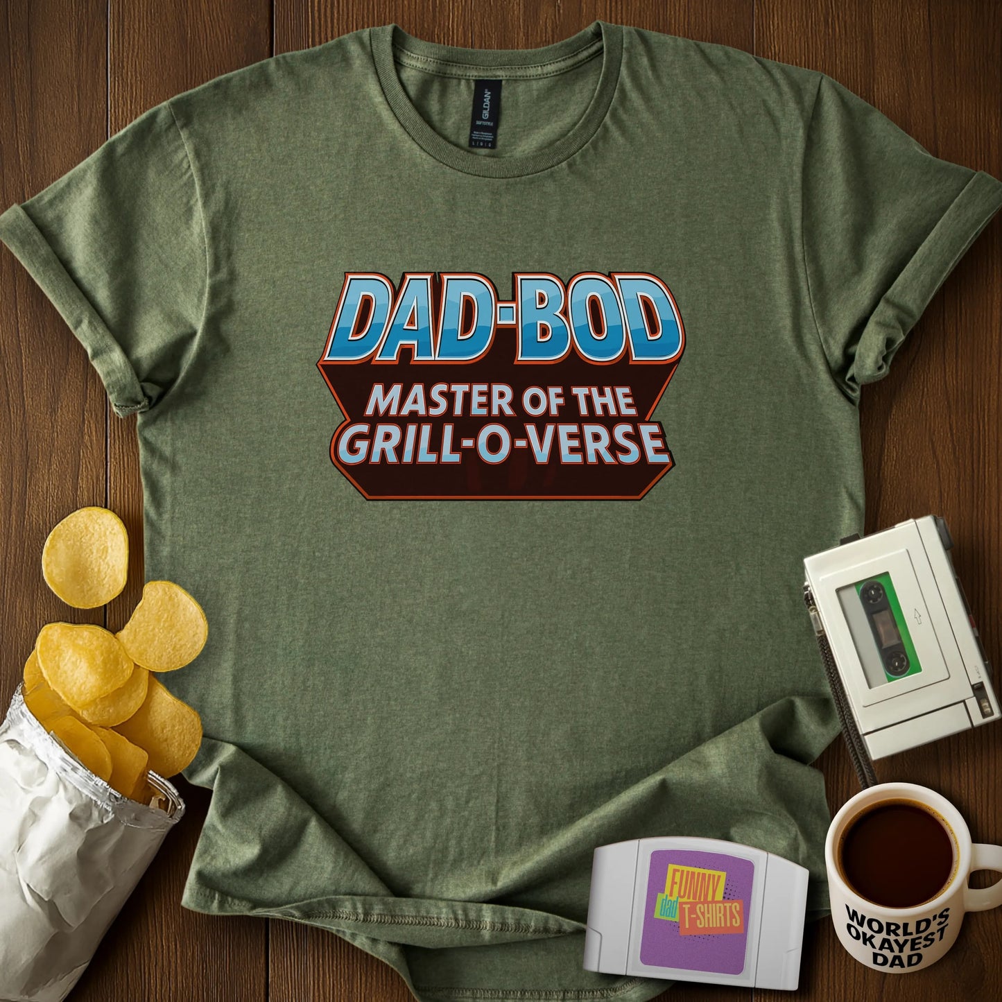 Dad Bod Grilling Tee