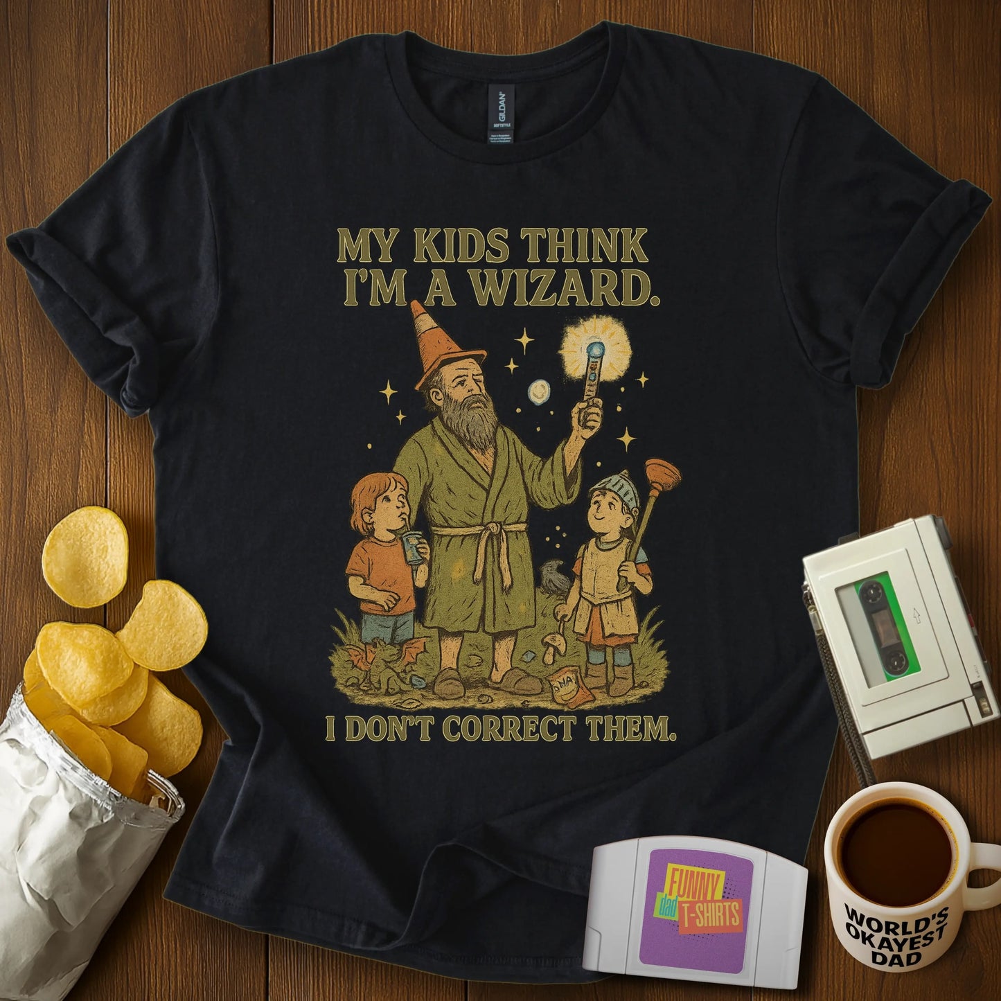 Daddy Wizard Tee