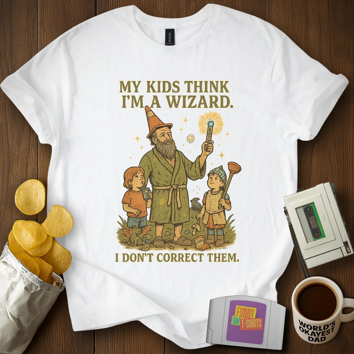 Daddy Wizard Tee