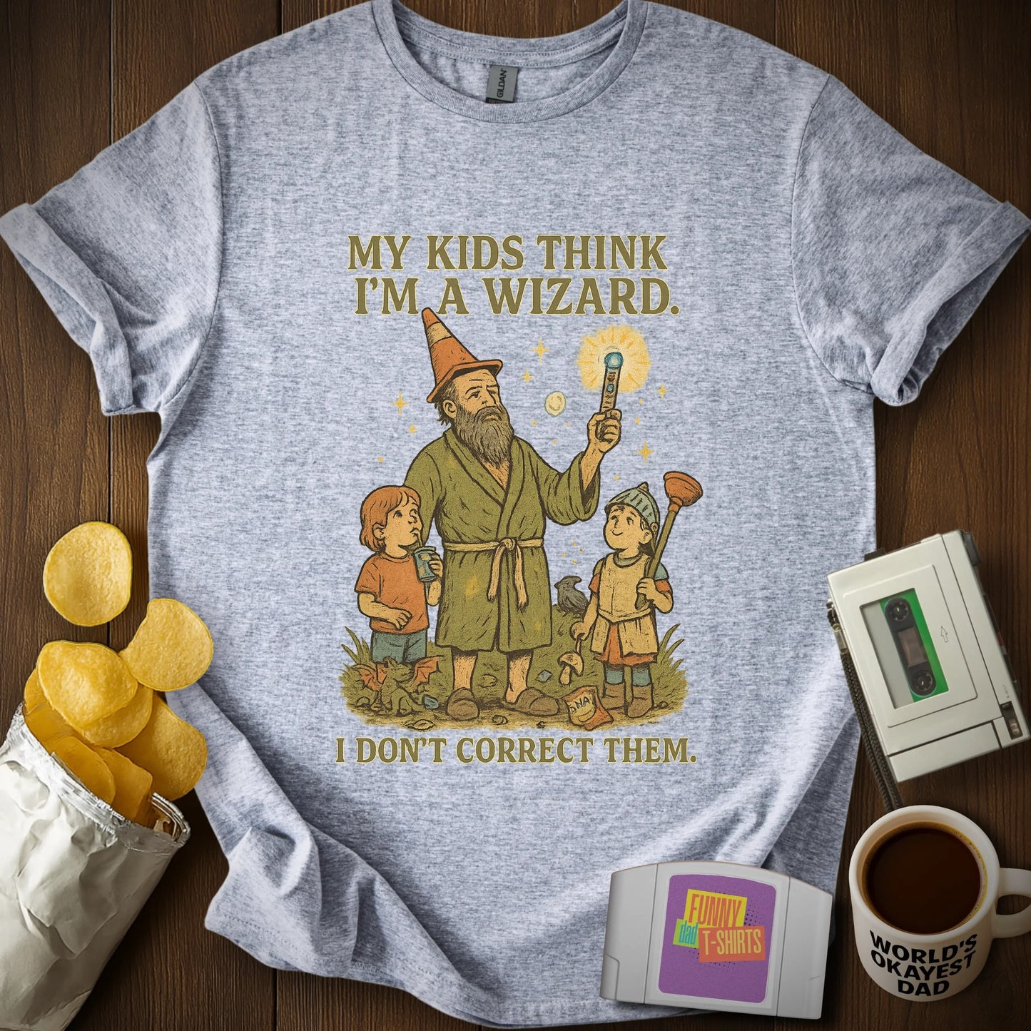 Daddy Wizard Tee