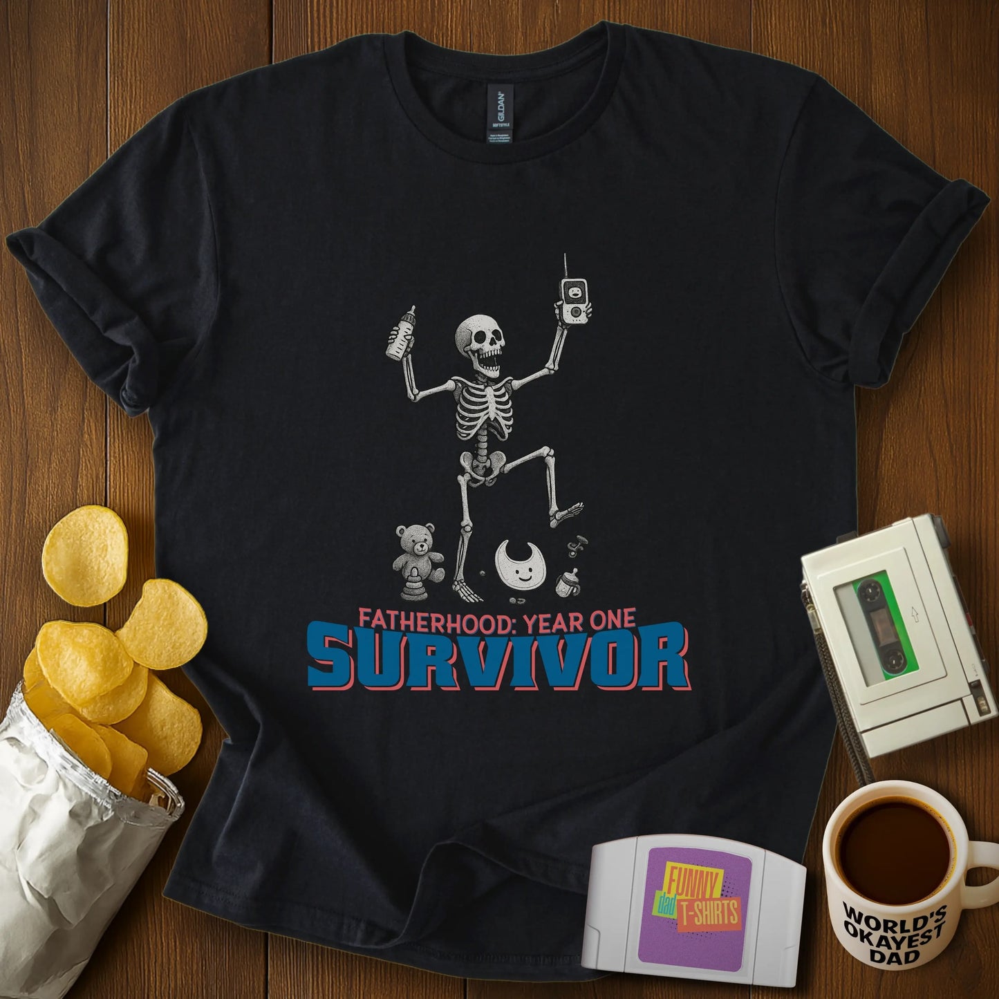 "Fatherhood: Year 1 Survivor" Tee