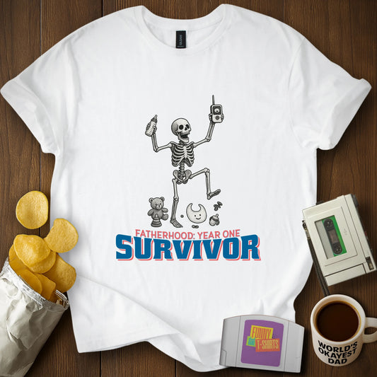 "Fatherhood: Year 1 Survivor" Tee