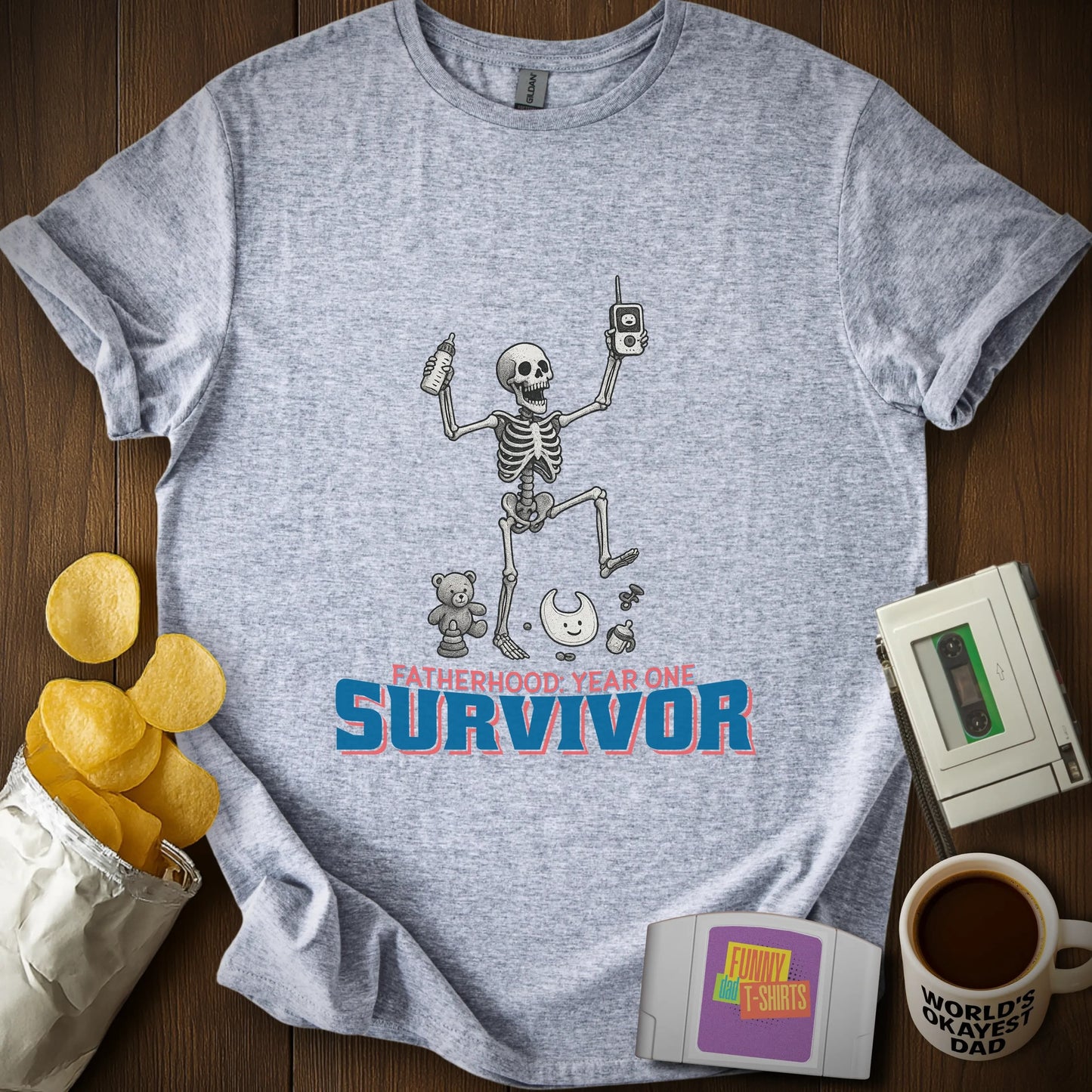 "Fatherhood: Year 1 Survivor" Tee