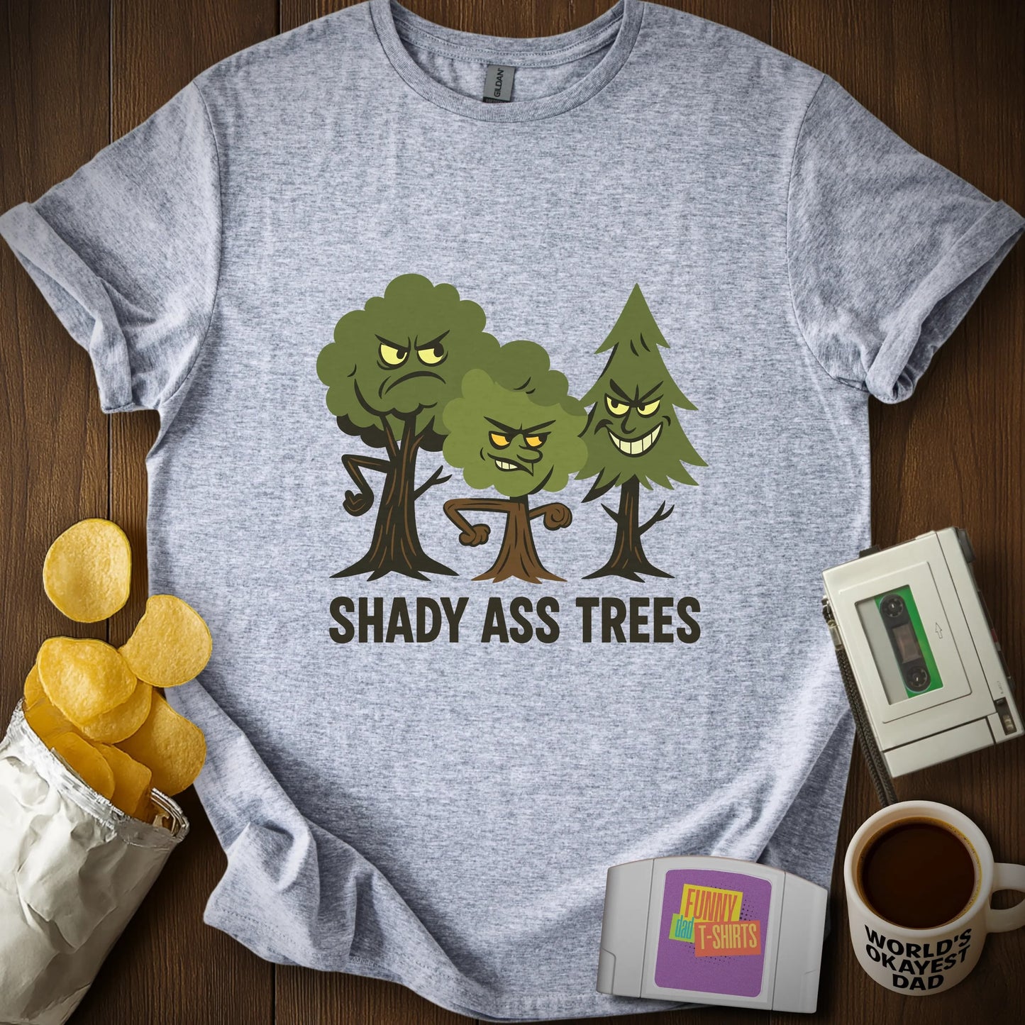"Shady Ass Trees" T-shirt