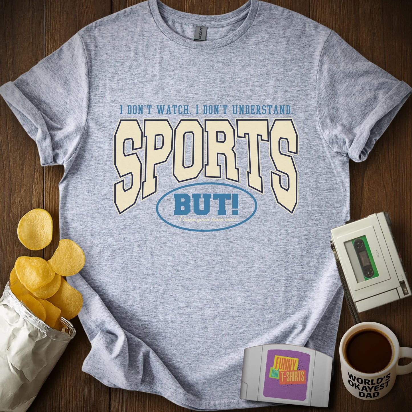 "Go Sports!" Funny Tee