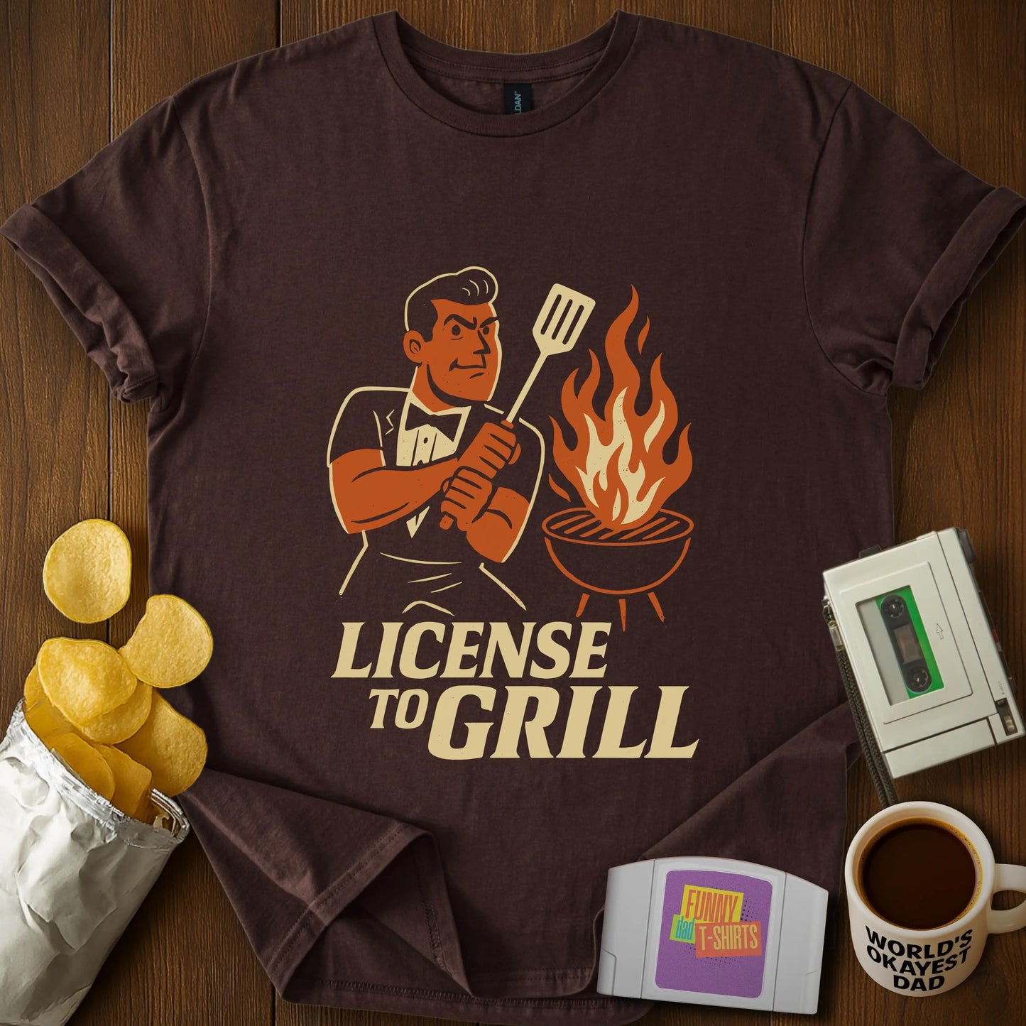 License to Grill Tee