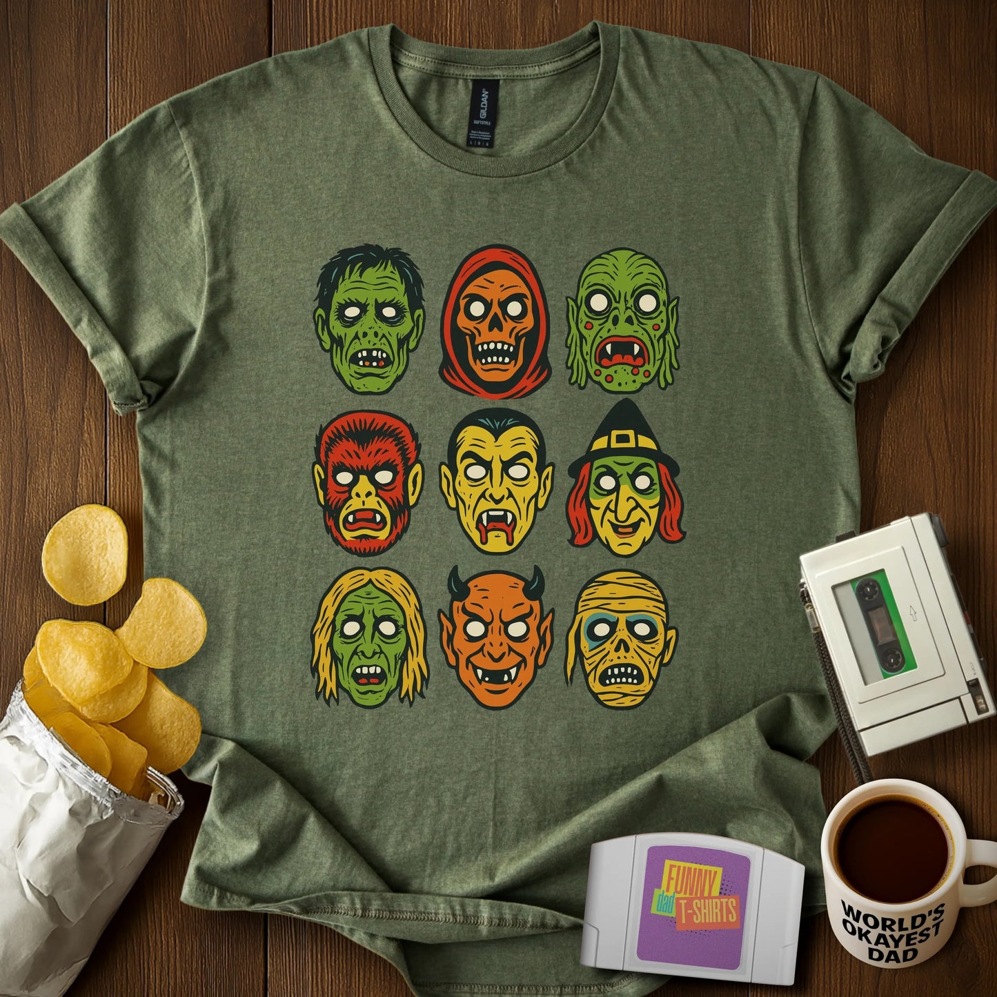 Monster Mask Grid
