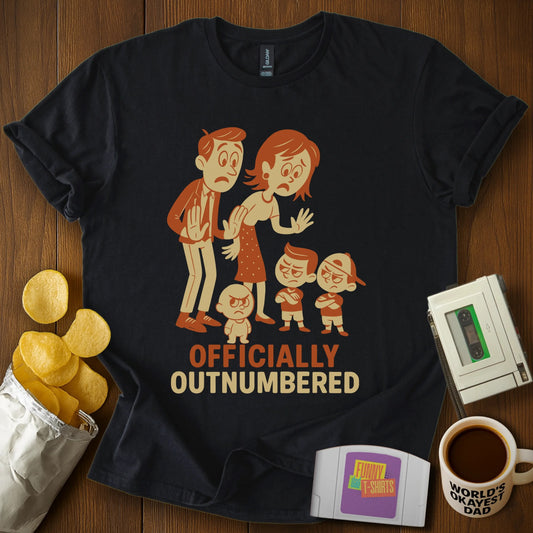 Outnumbered Parents Tee