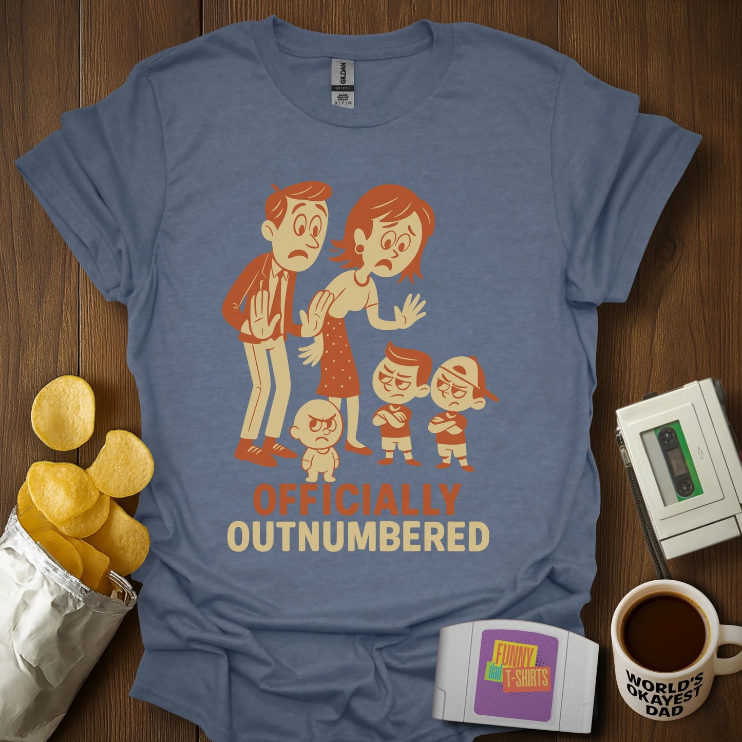 Outnumbered Parents Tee