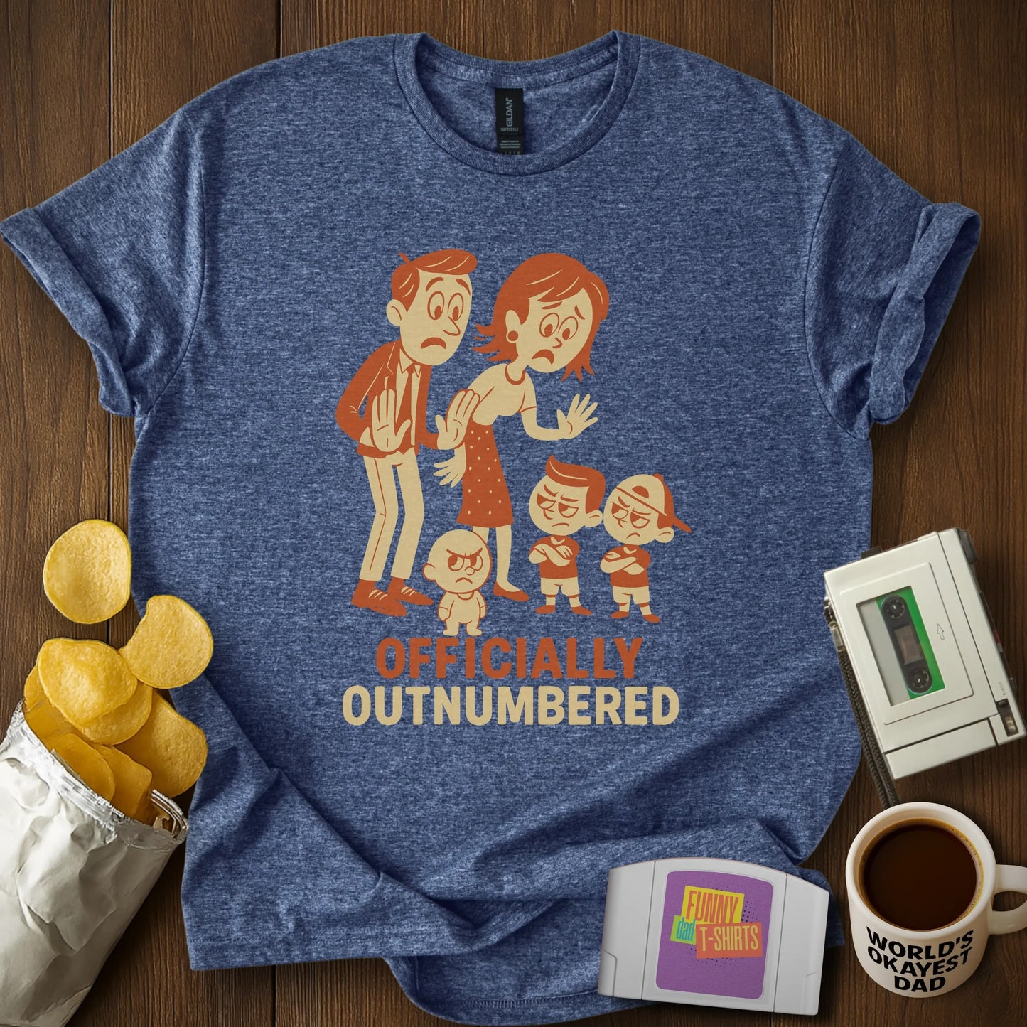 Outnumbered Parents Tee