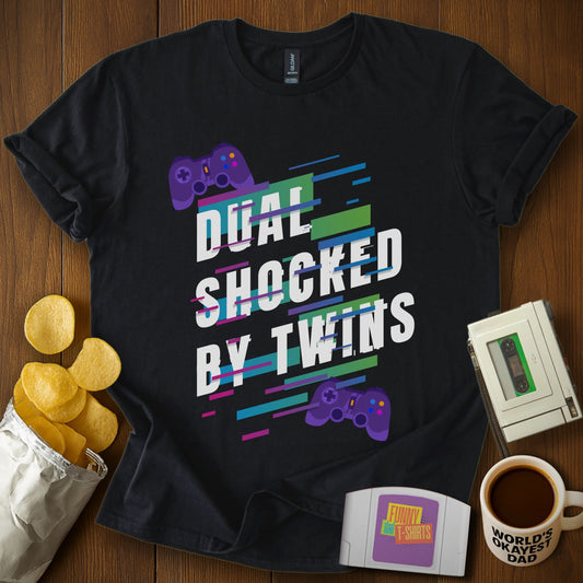 Dual Shocked by Twins Tee