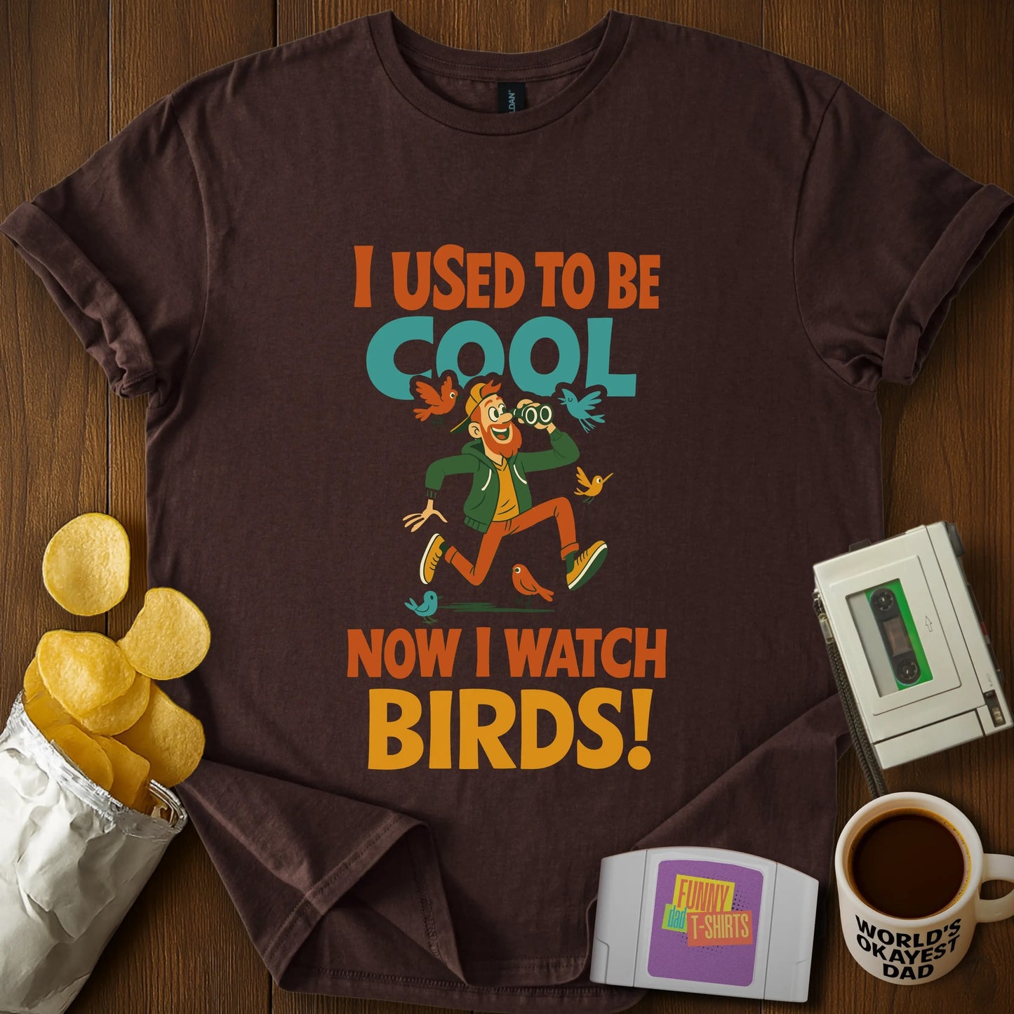 Birdwatch Dad Tee