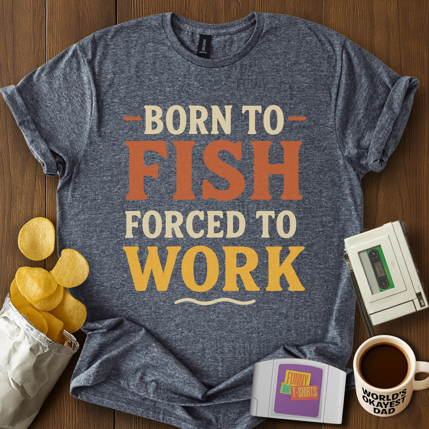 Born to Fish Tee