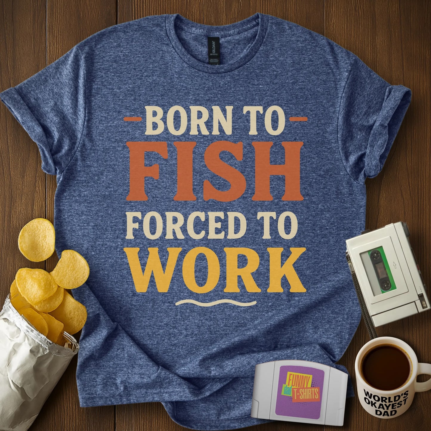Born to Fish Tee
