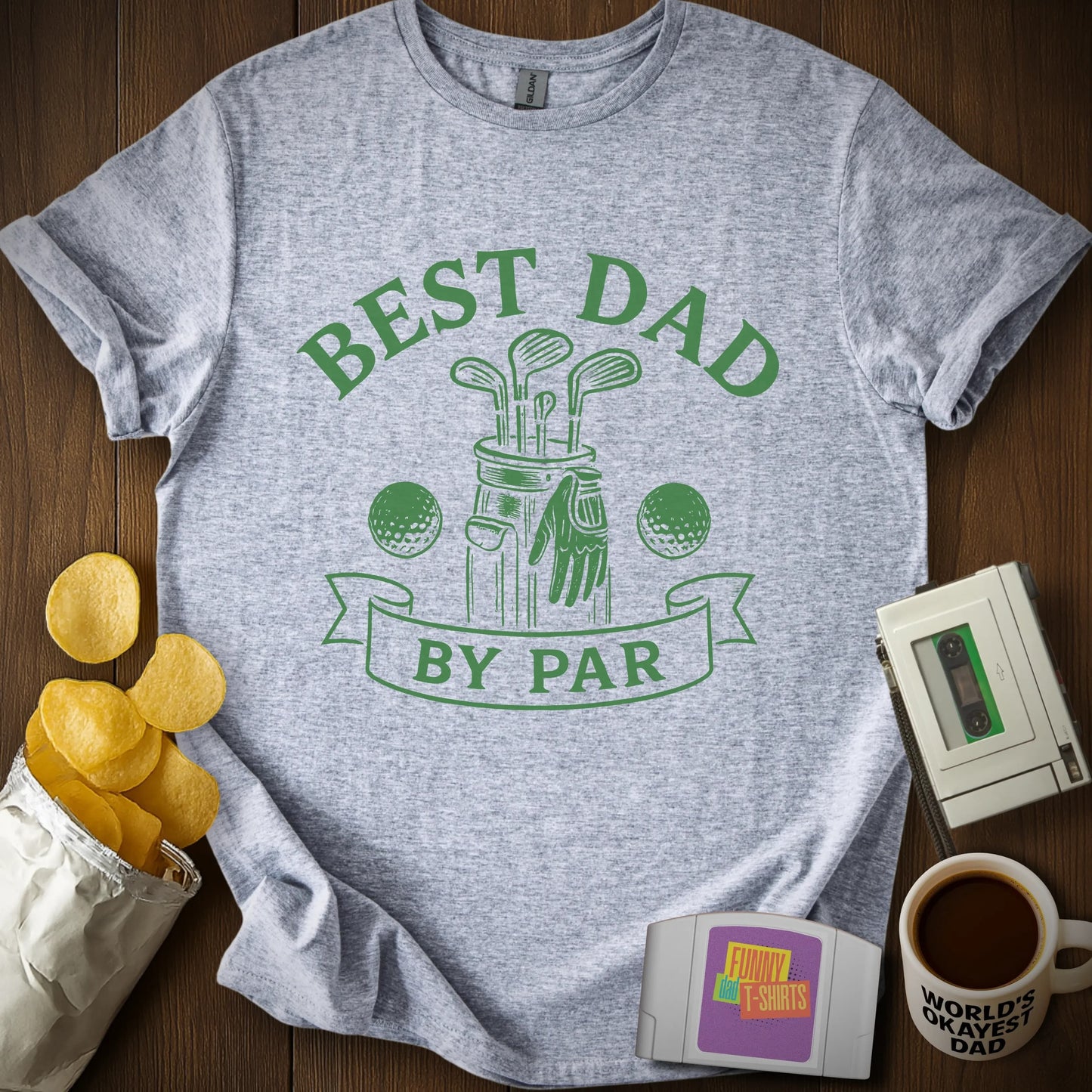 Best Dad By Par Tee