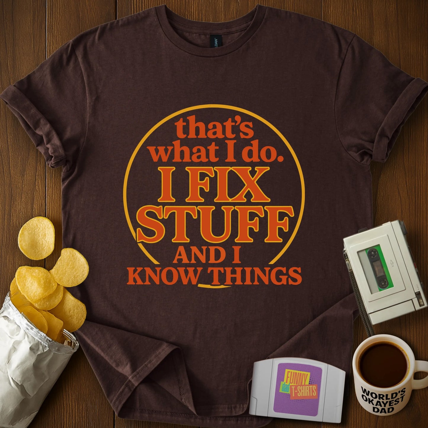 Fix Stuff, Know Things Tee