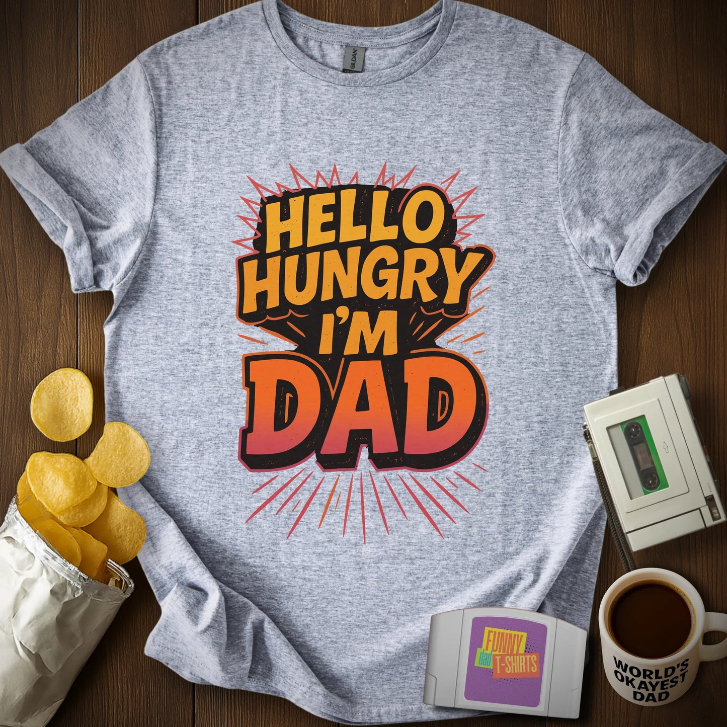 "Hello Hungry, I'm Dad" Tee
