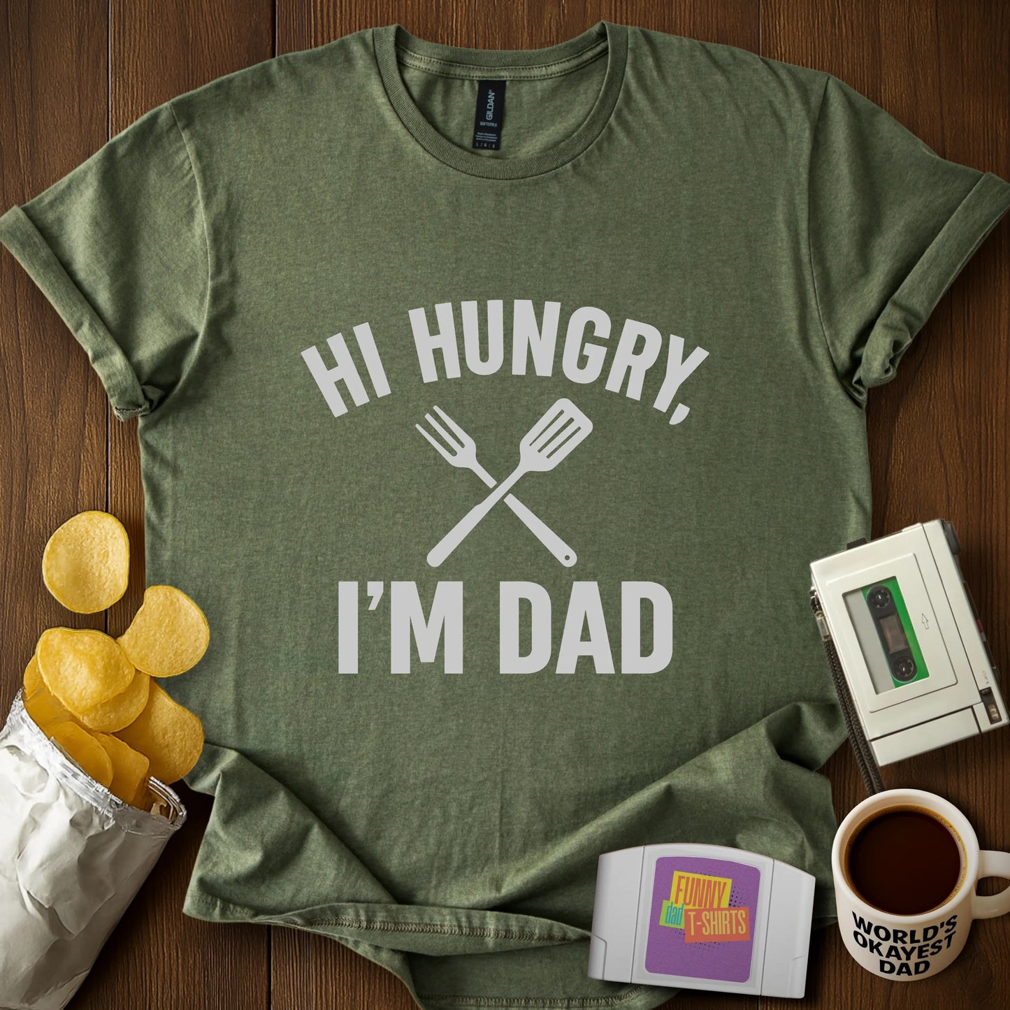 Hi Hungry, I'm Dad Tee