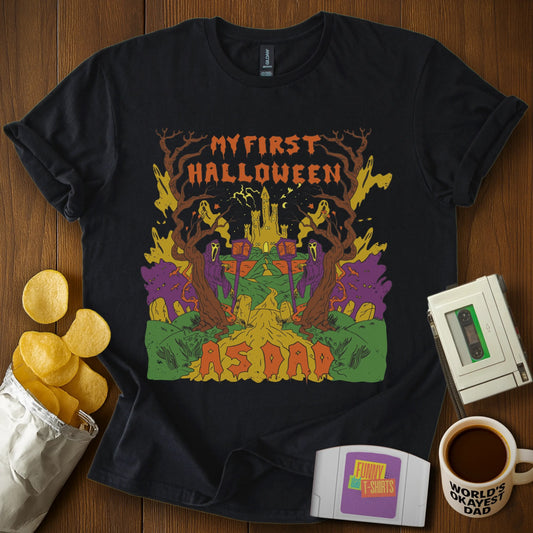 First Halloween Dad Tee