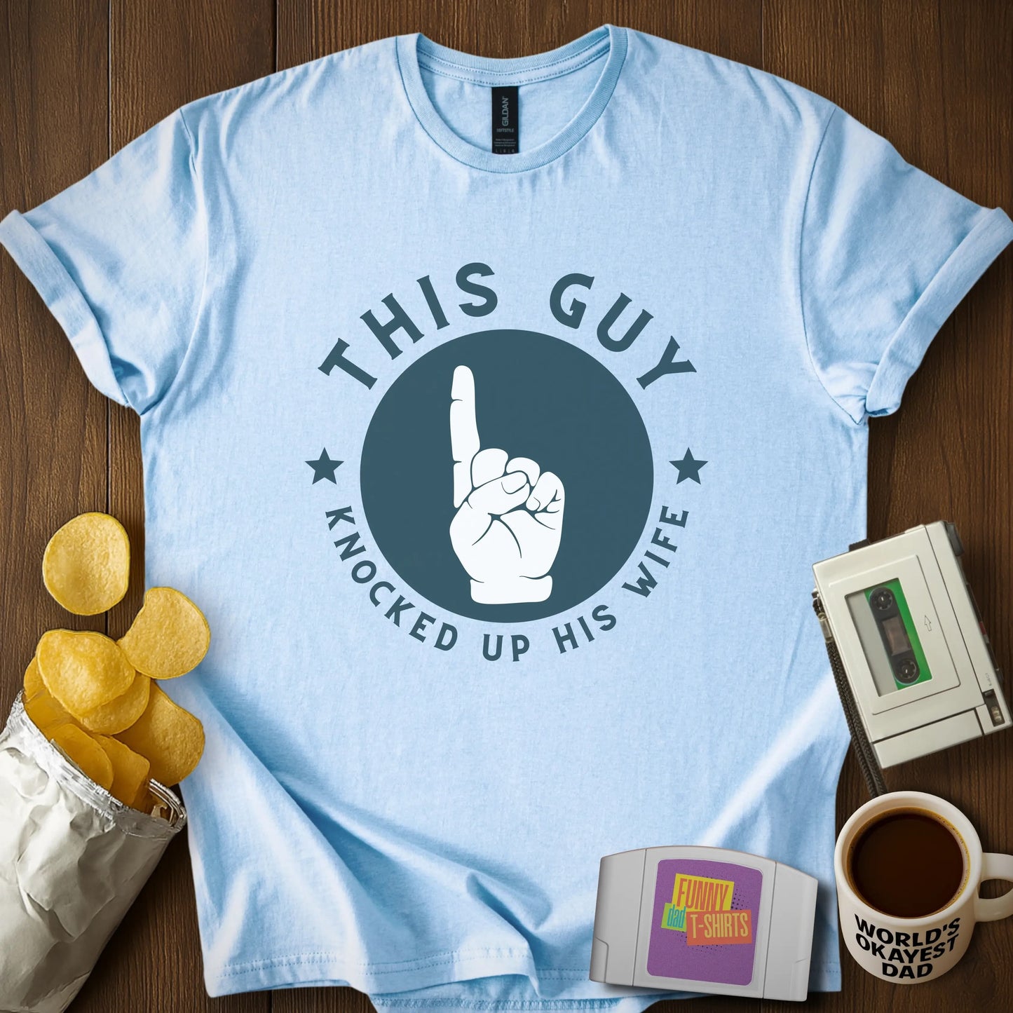 Knocked Up My Wife Tee