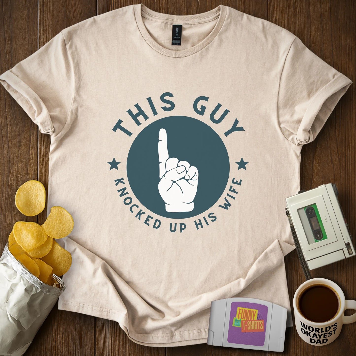Knocked Up My Wife Tee
