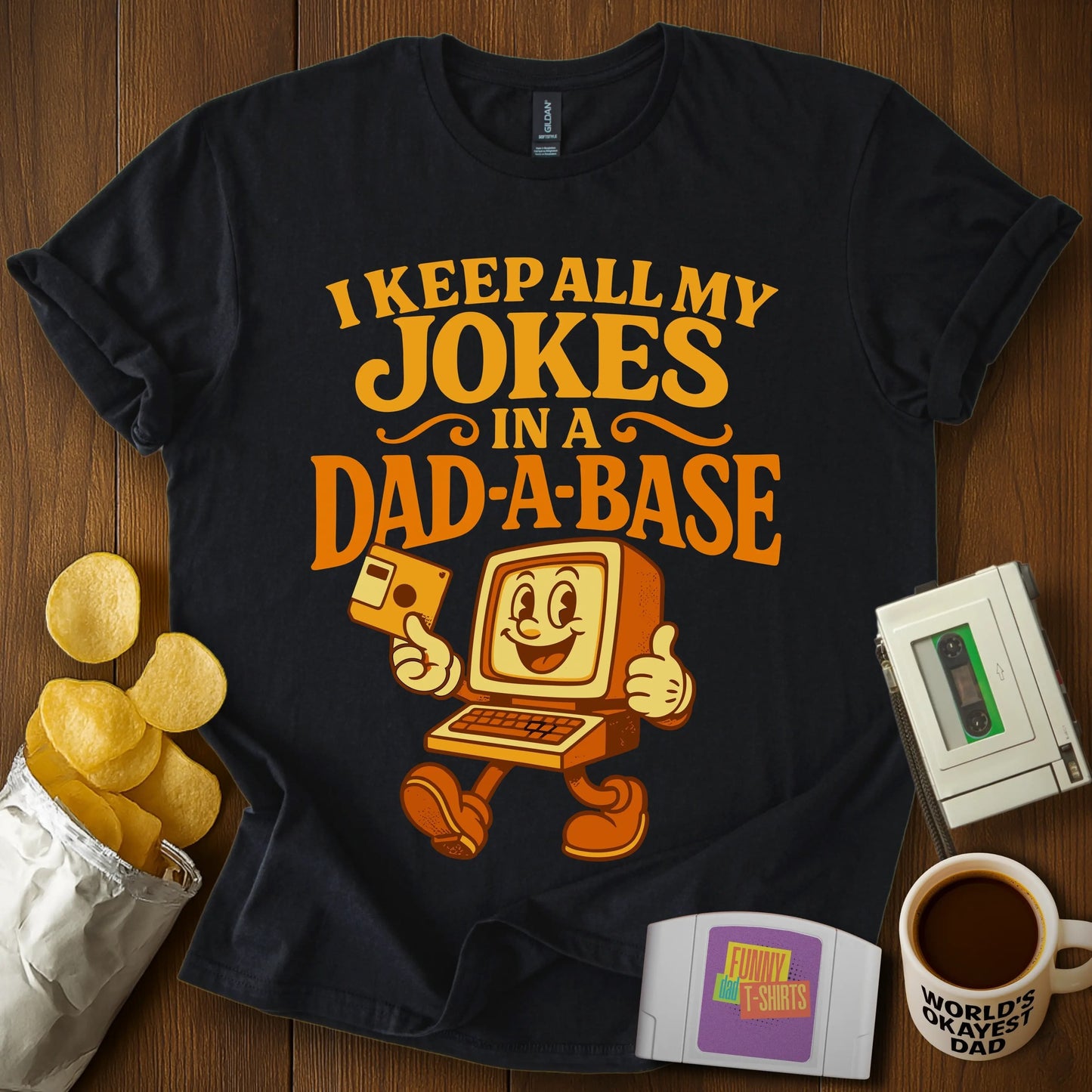 Dad-A-Base Joke Tee