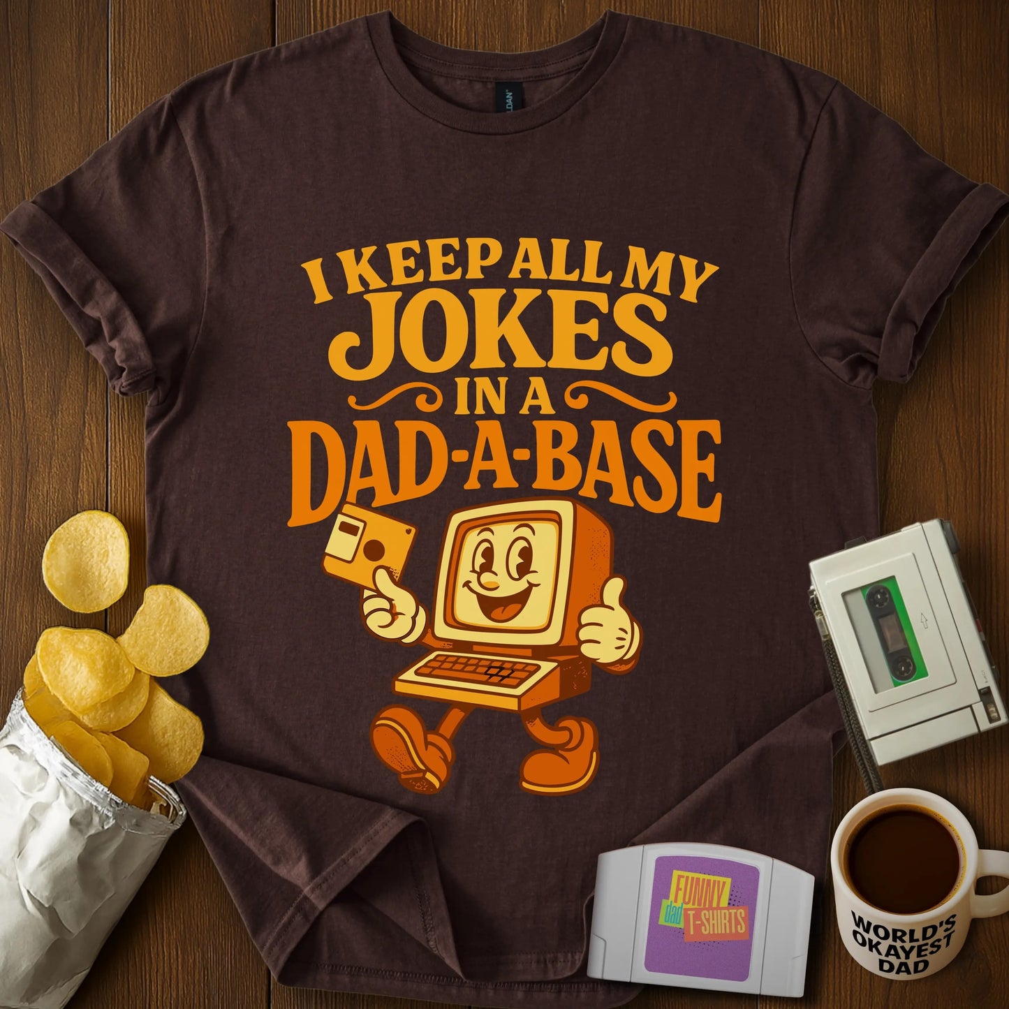 Dad-A-Base Joke Tee