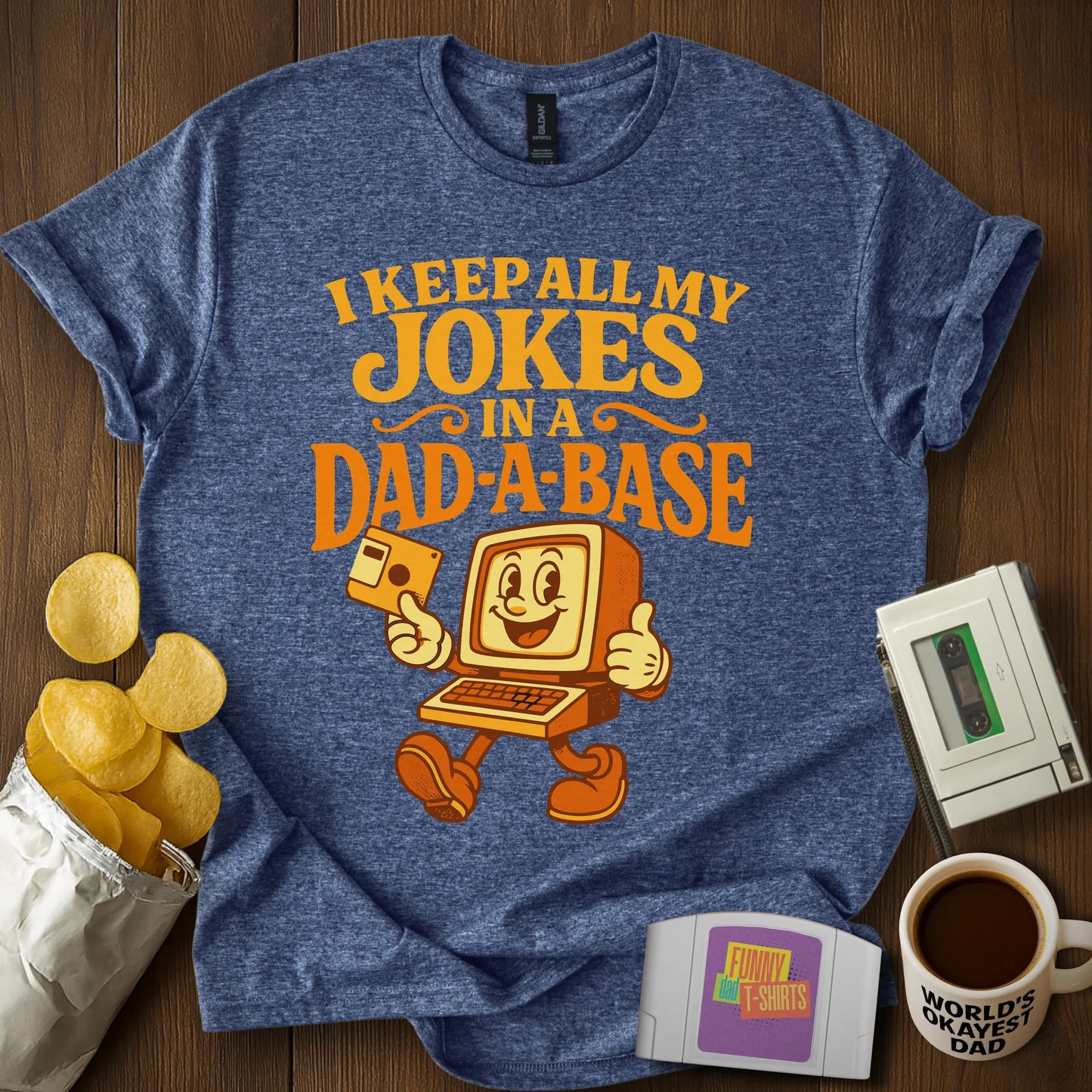 Dad-A-Base Joke Tee