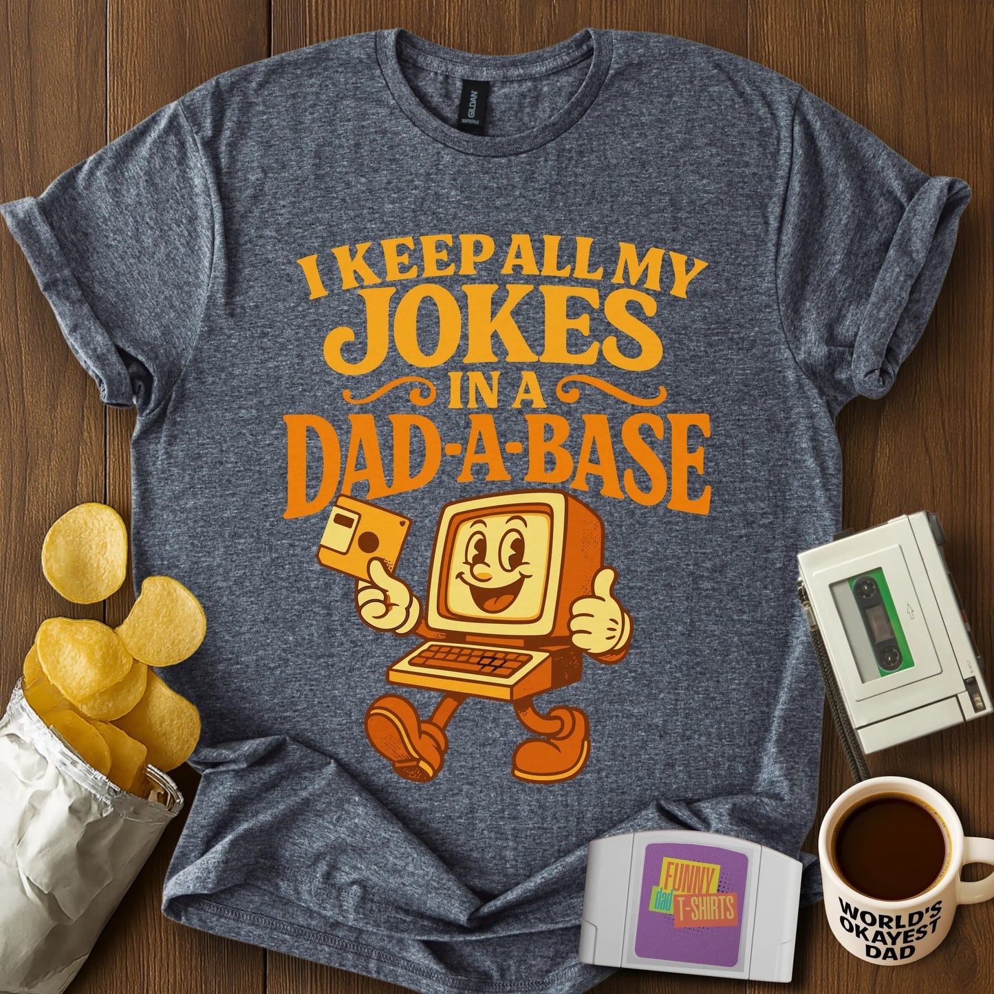 Dad-A-Base Joke Tee