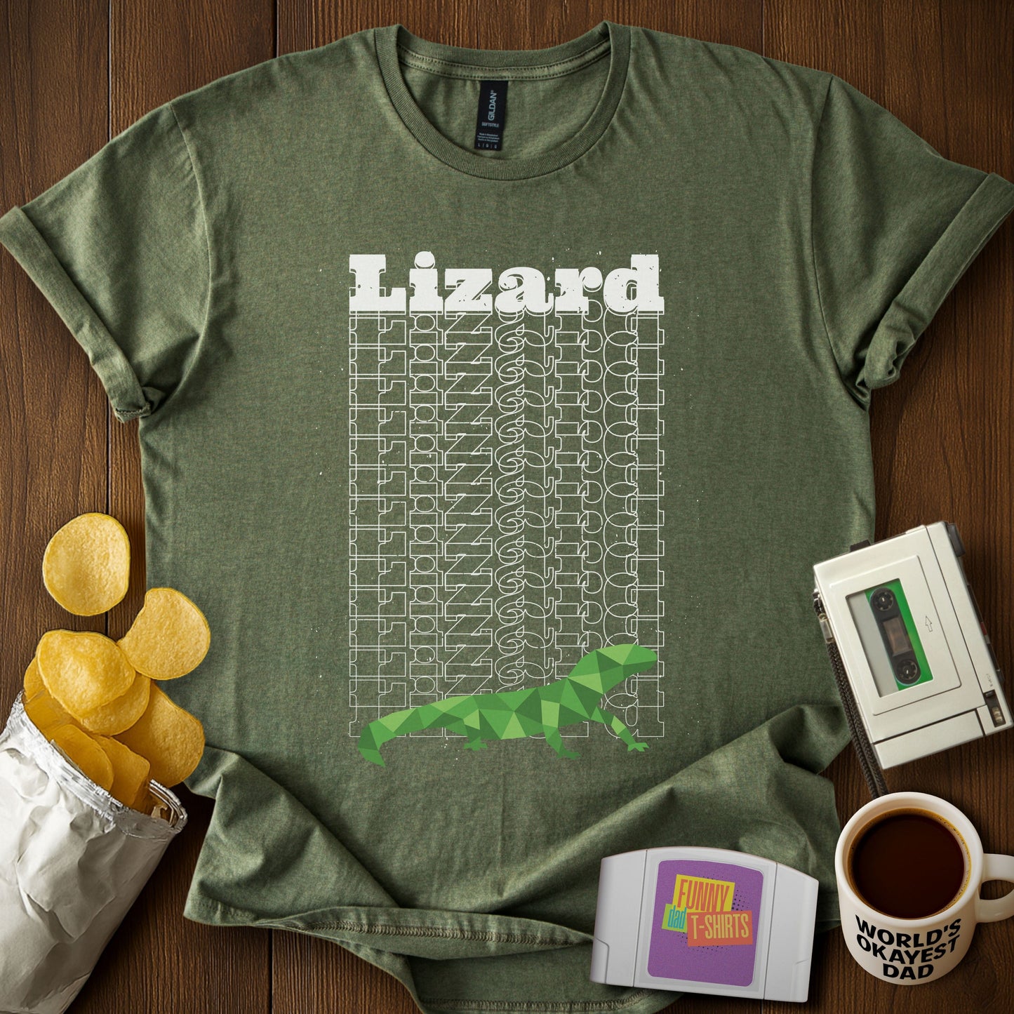 🦎Lizard🦎Lizard🦎Lizard🦎T-Shirt