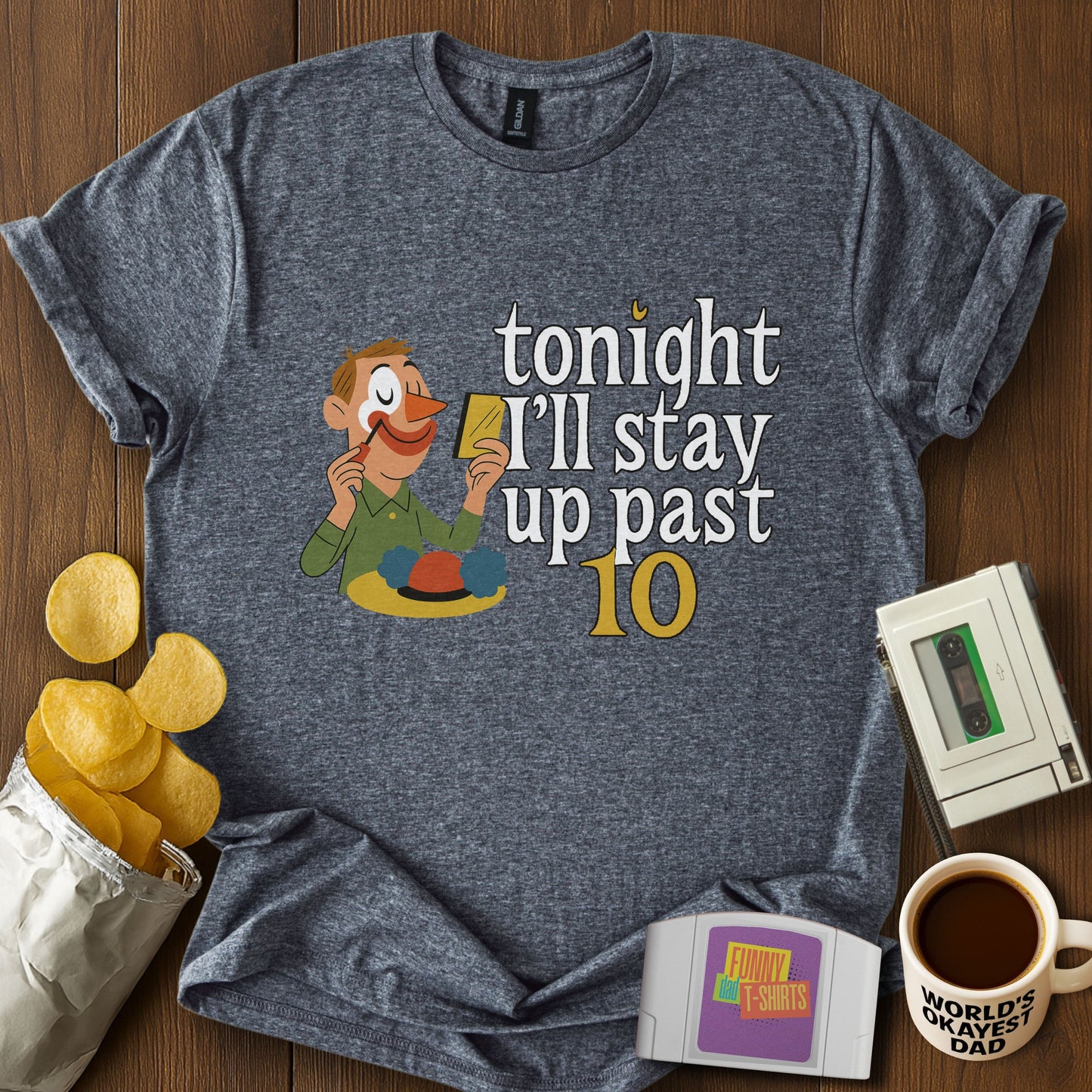 Stay Up Past 10 Tee