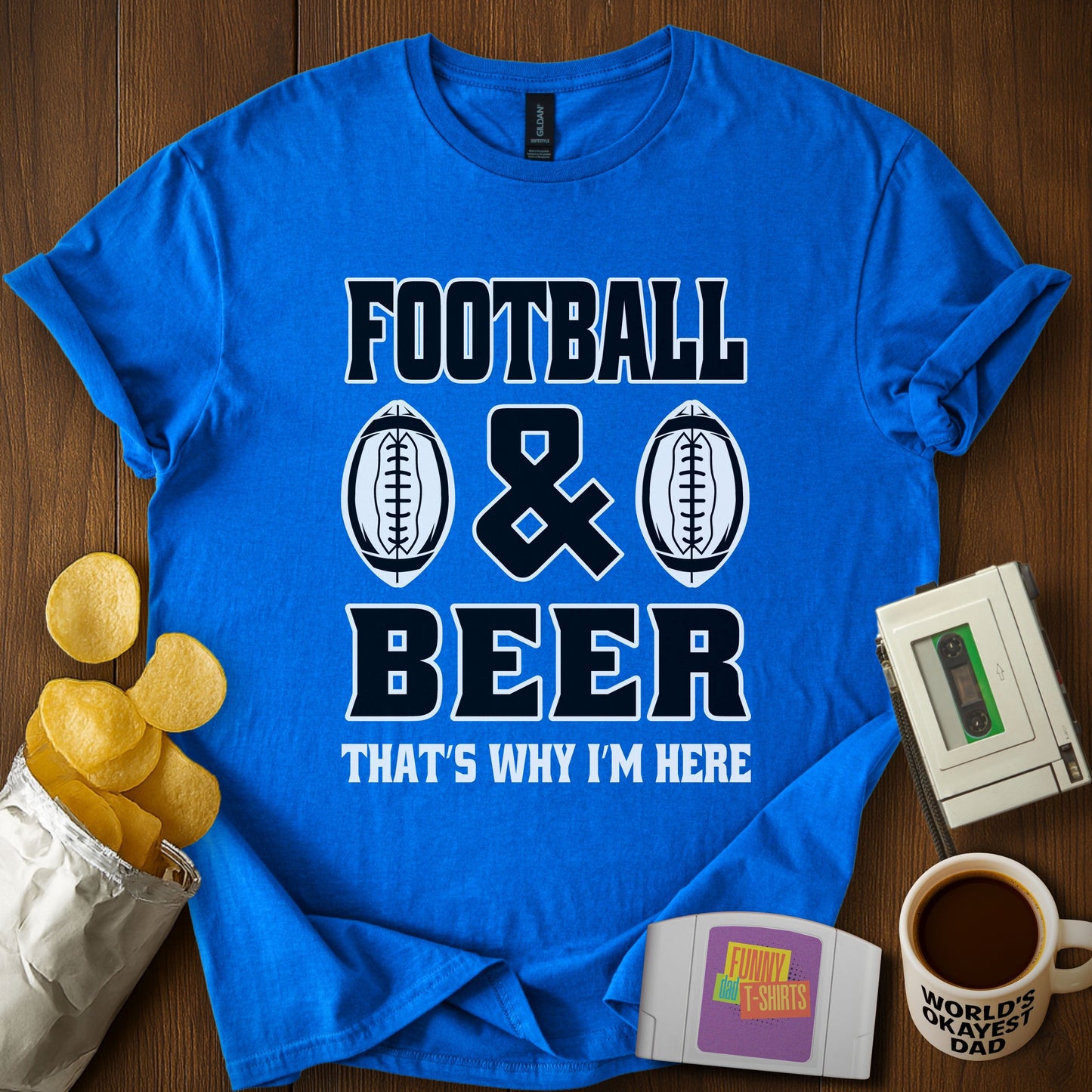 Football & Beer Tee