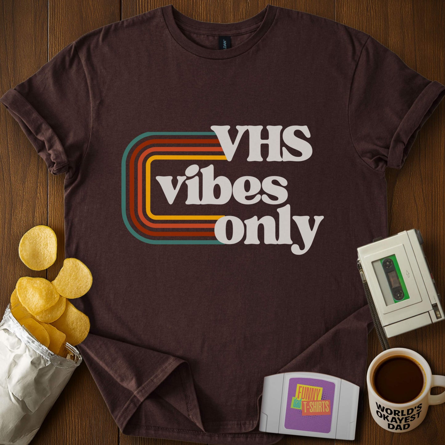 VHS Vibes Only T-shirt